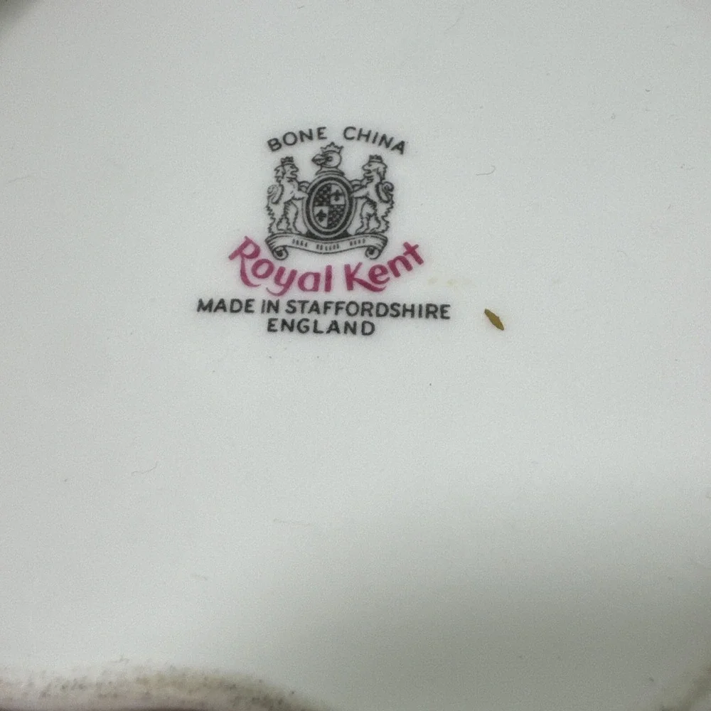 Vintage Lidded Trinket Box, by Royal Kent Made in Staffordshire, England